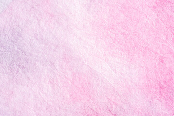 Abstract pink watercolor style Japanese paper background materia