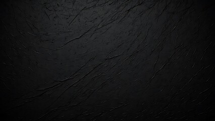 Naklejka premium Abstract Black Texture: Dark, Scratched, and Dramatic Background