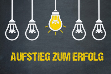 Aufstieg zum Erfolg