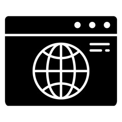 Web Glyph Icon