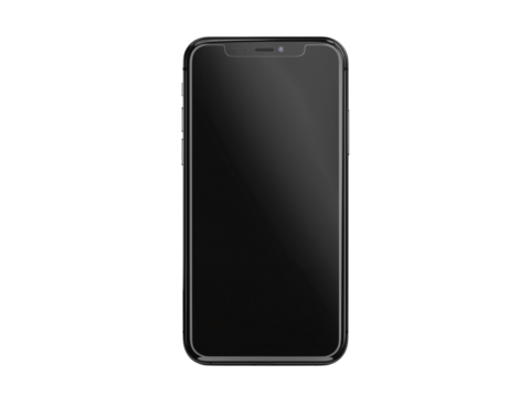 Empty smartphone screen Generative AI