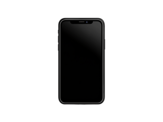 Empty smartphone screen Generative AI