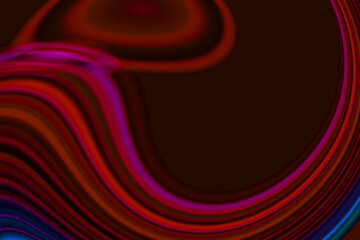 2d illustration Abstract futuristic electronic circuit technology background