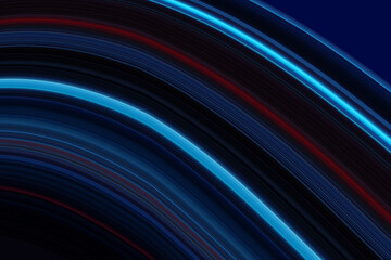 2d illustration Abstract futuristic electronic circuit technology background