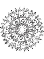 Flowers Coloring Pages For Adultes