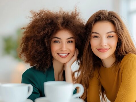 Empowering Innovation Multicultural business professionals brainstorming in an office on a shared design project, fostering collaboration and diversity Witness the synergy of diverse minds converging - Powered by Adobe