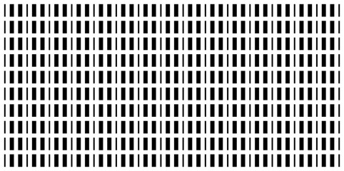 Seamless geometric pattern with lines. Black and white abstract background.