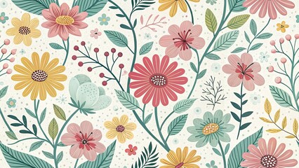 Pastel Flower Shapes: Minimalist Architectural Photography Backgrounds