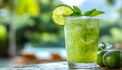 Photo - Refreshing Lime and Mint Summer Drink