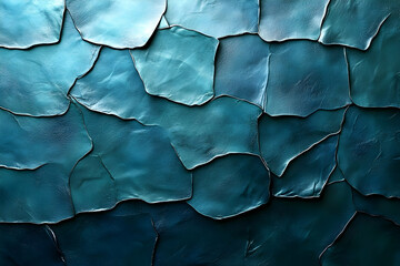 Teal Abstract Background Illustration