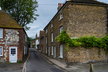A view of Sandwich, a small town in southeast England