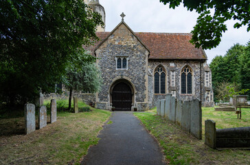 A view of Sandwich, a small town in southeast England