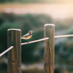 Hello little bird (Aguarales de Valpalmas - Spain)
