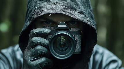 Hacker prevention techniques urban environment realistic photography hacker awareness close-up view security concepts