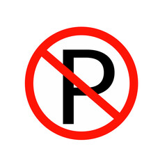 No parking symbol 