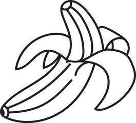 Vector illustration of banana