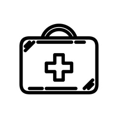 Obraz premium first aid kit icon