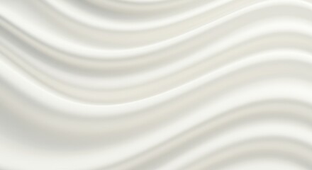 Obraz premium white sand texture, smooth curved lines, beach ripples, minimalist abstract background, soft wavy patterns, clean white surface, zen garden aesthetic, subtle light and shadow, closeup macro photograph