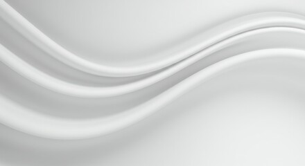 Smooth white fabric, flowing textile, gentle folds, soft waves, minimalist background, clean aesthetic, silky texture, abstract drapery, monochromatic, light and shadow play, elegant simplicity, subtl