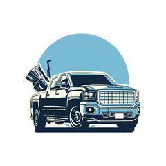 Modern Car Automotive Logo Clean Simple