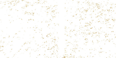 Abstract luxury golden confetti glitter and dust falling down on transparent background. Shiny glittering dust background. Vector illustration.