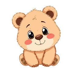 Obraz premium cute bear vector 