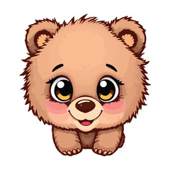 Obraz premium cute bear vector 