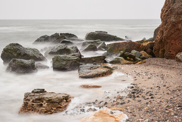 beautiful sea in Odesa Ukraine