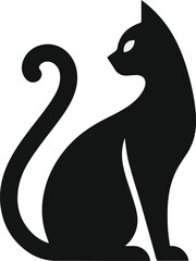 cat vector silhouettes