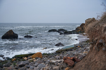 beautiful sea in Odesa Ukraine