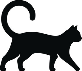 cat vector silhouettes