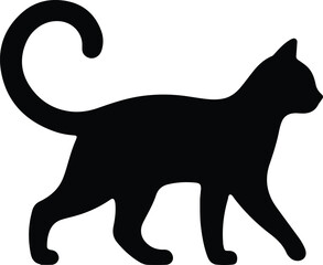 cat vector silhouettes