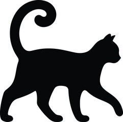 cat vector silhouettes