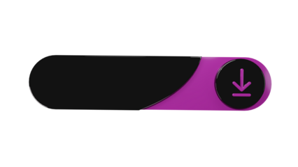 Modern Download Button Pink