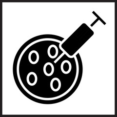 Biotechnology Cell Icon Design