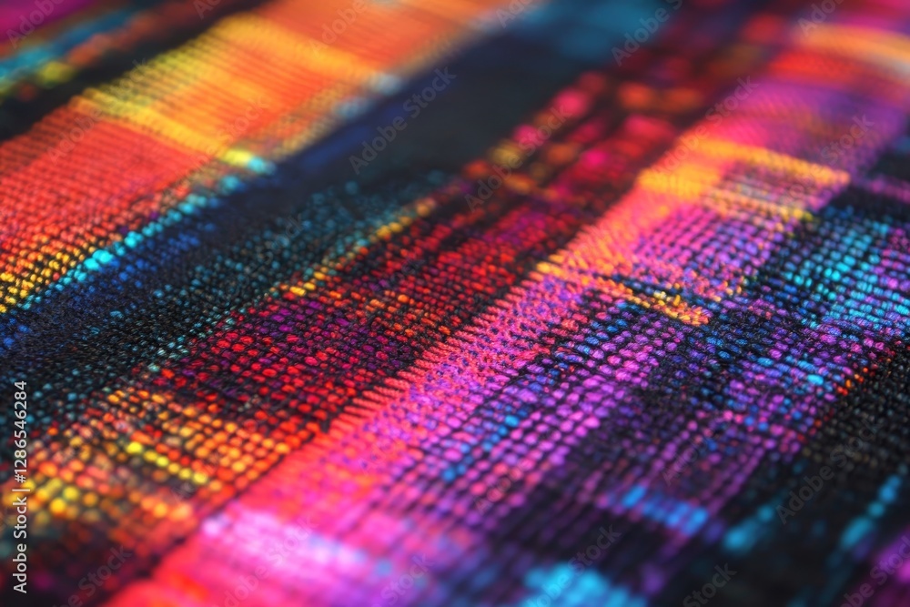 Poster vibrant abstract texture in multicolored patterns and shades