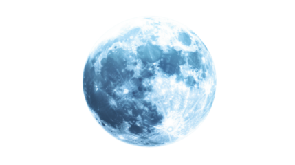 blue planet earth isolated on white background 