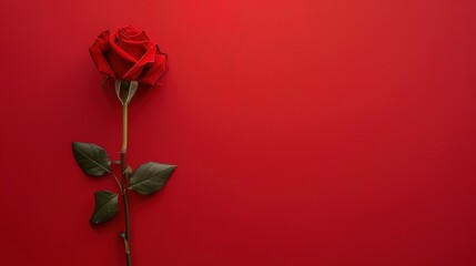 Fototapeta premium The Fiery Emotions, Religious Symbolism and In-depth Cultural Analysis under the Rose-red Background of Good Friday