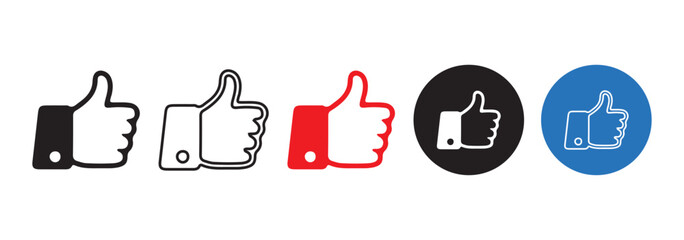 Unique style like vector modern icon. Like icon