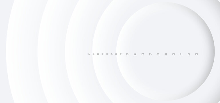 White background neumorphic abstract, Digital technology connect, cyber information communication, innovation future tech data, internet network connection, Ai big data, blue line dot illustration 3d