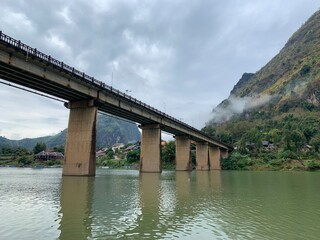 bridge over the river