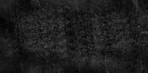 Abstract black grunge overly grains and concrete stone crack wall background. black slate stone wall background pattern with high resolution. black marble texture. black paper texture.