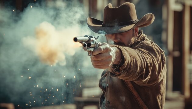 Western Shootouts Where Cowboys Face Off In Duels Or Gunfights Are Commonly Referred To As Cowboy Shooting Events Or Competitions.