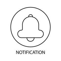notification icons  symbol vector elements for infographic web