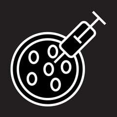 Biotechnology Cell Icon Design