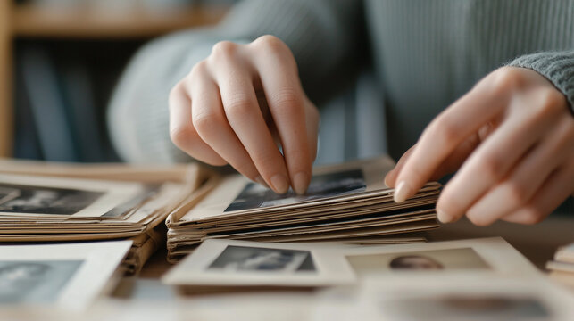 Sorting Old Photos into Albums by Year or Event