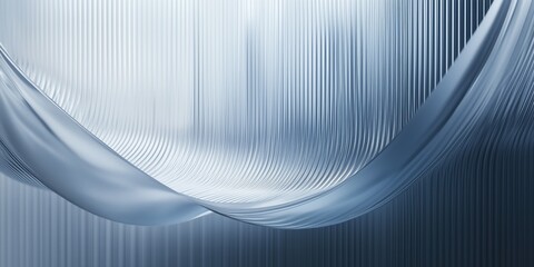 Ethereal Fluidity: This image presents an abstract composition, with a flowing, fabric-like form gracefully draped against a background of subtle textures and shimmering gradients.