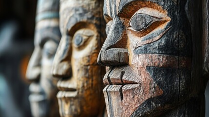 The mysterious veil of ancient totems