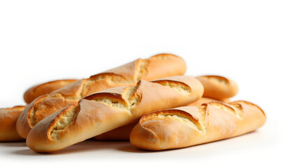 "Freshly Baked French Baguettes &ndash; High-Quality Stock Photo for Bakeries & Food Advertising"