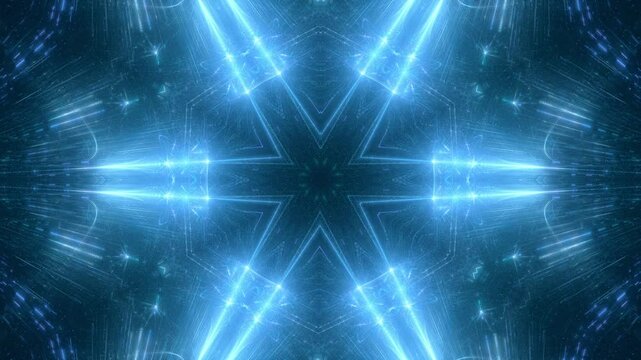 leuchtende Lichtpunkte bewegen sich langsam sternf&ouml;rmig Richtung Zentrum, digitaler Datentransfer, Algorithmus, Internet, Energie, Datenfluss, Geschwindigkeit, Wandel, Austausch, braun, orange